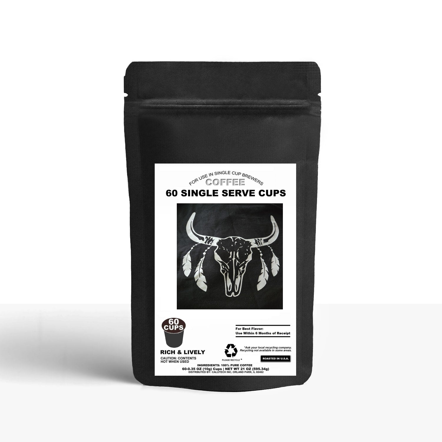 60 Pack Single Serve Coffee Capsules